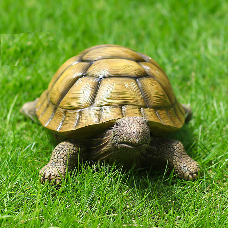 Bonsai Garden With Pond - Cute Decorative Turtle Resin Tortoise Outdoor