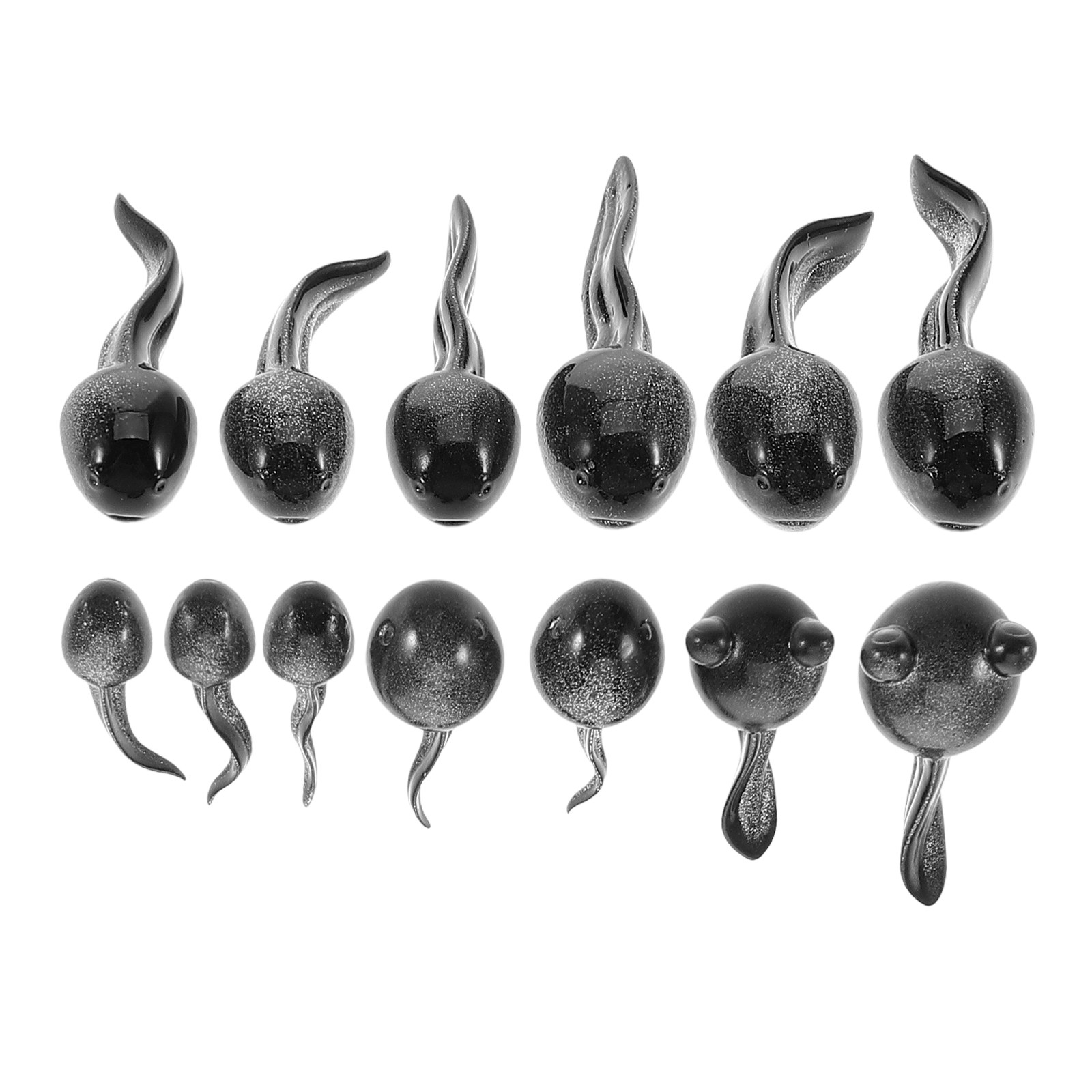 13Pcs Lifelike Tiny Tadpole Re - огляд і ціна Bonsai Garden With Pond