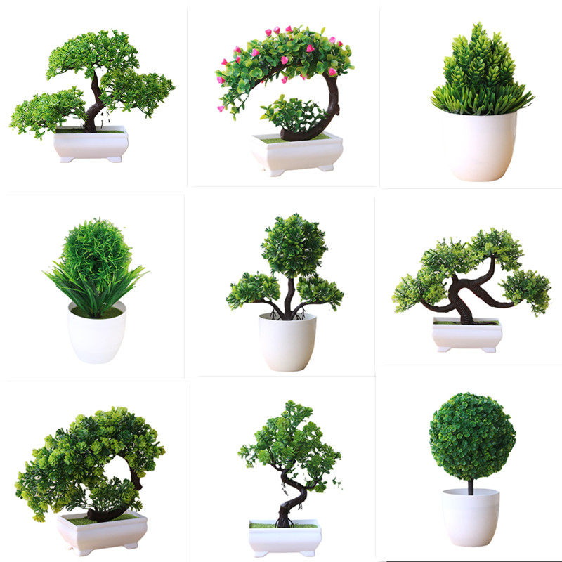 1pc Artificial Plants Bonsai S - огляд і ціна Bonsai Garden Sushi