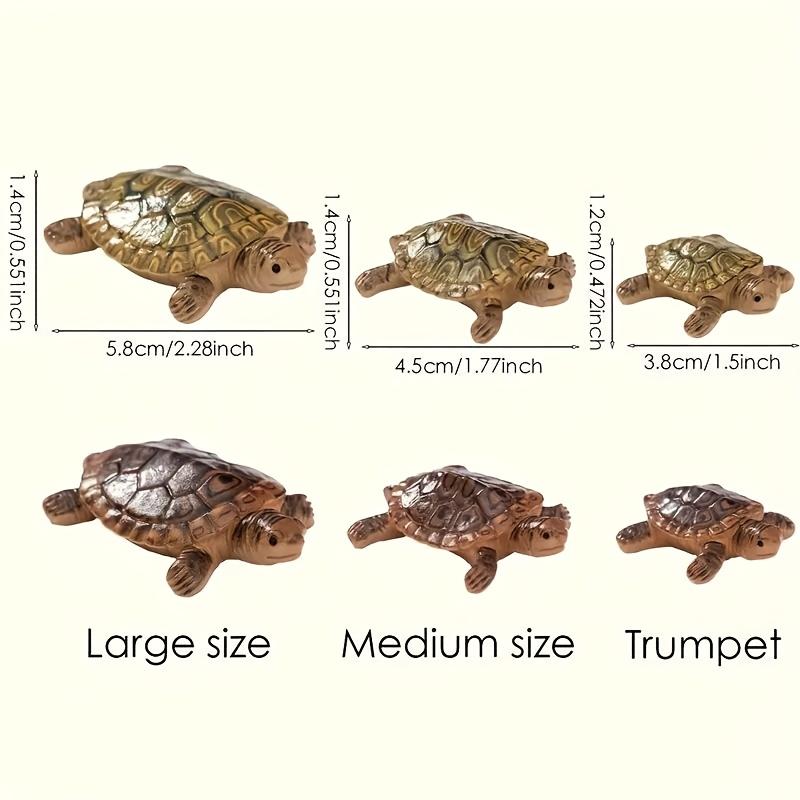 6 Mini Turtle Statues for Aqua - огляд і ціна Bonsai Garden With Pond
