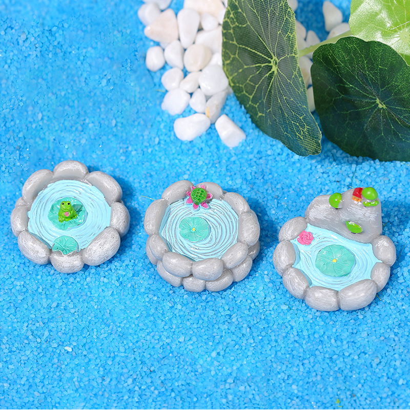 3pc Artificial Pool Model Pond - огляд і ціна Bonsai Garden With Pond