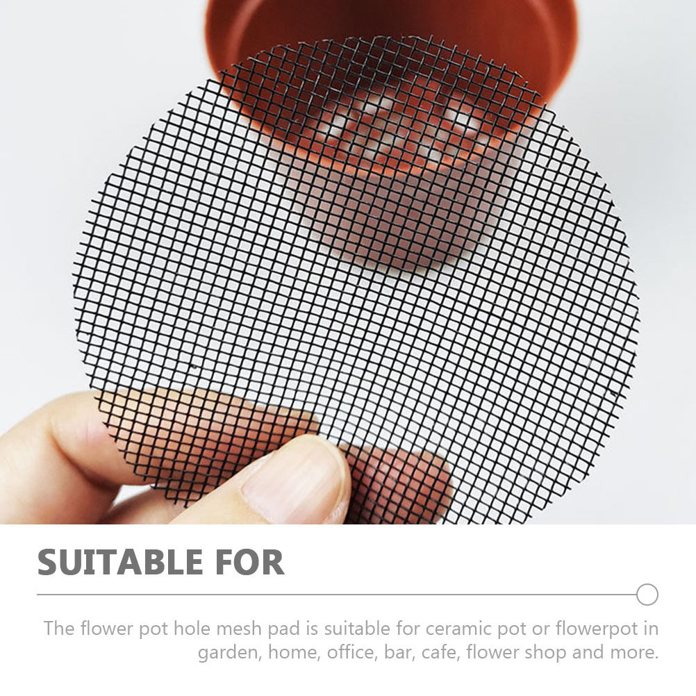 50Pcs Flower Pot Hole Mesh Pad - огляд і ціна Bonsai Garden And Cafe