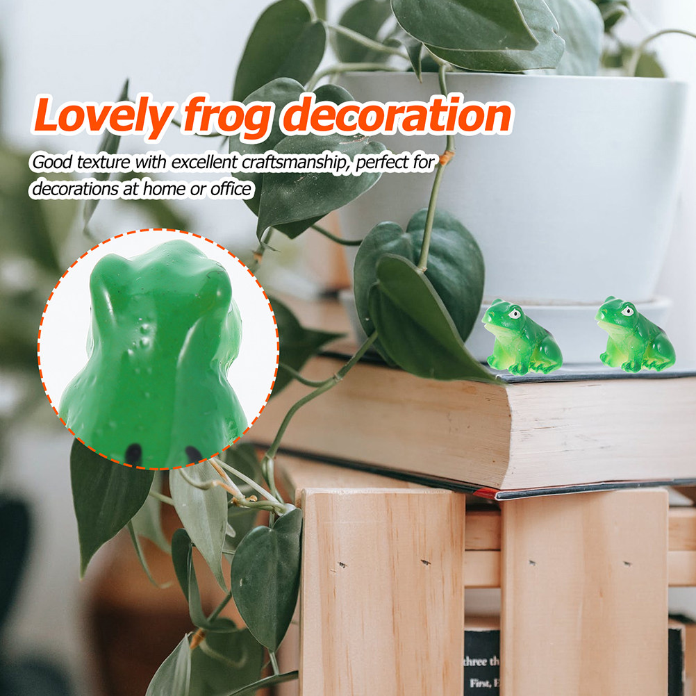 25Pcs Resin Frog Decor Miniatu - огляд і ціна Bonsai Garden With Pond