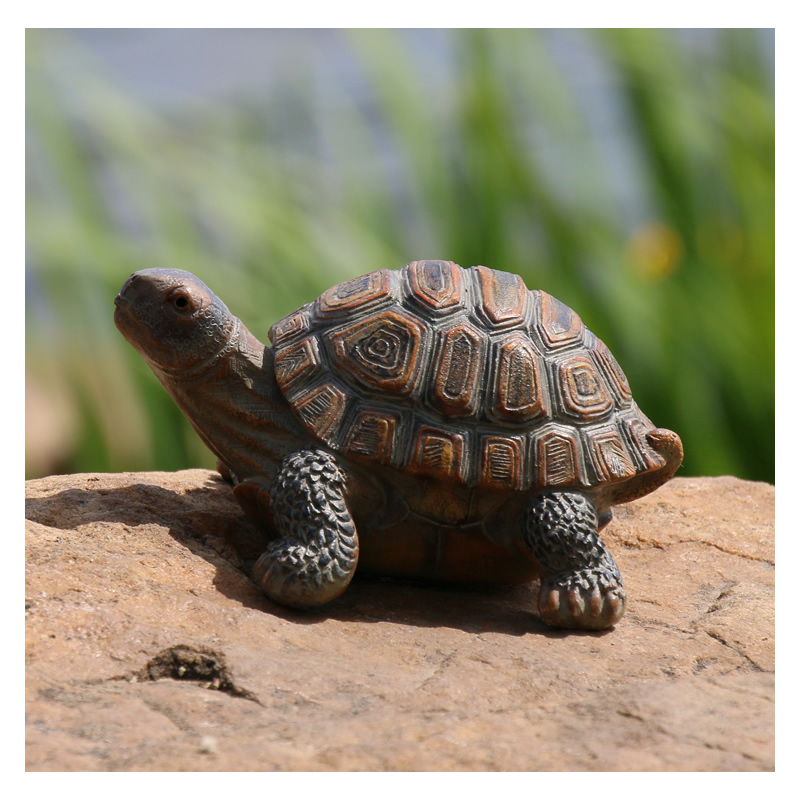 Cute Resin Tortoise Statue Out - огляд і ціна Bonsai Garden With Pond