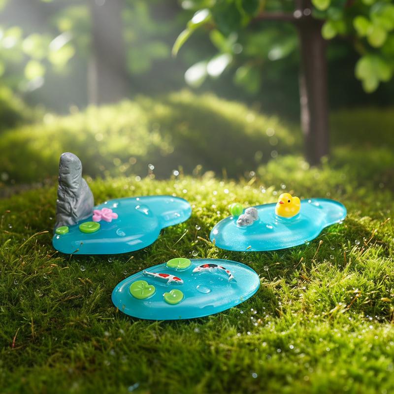 Mini Resin Pond Ornaments Koi  - огляд і ціна Bonsai Garden With Koi Pond