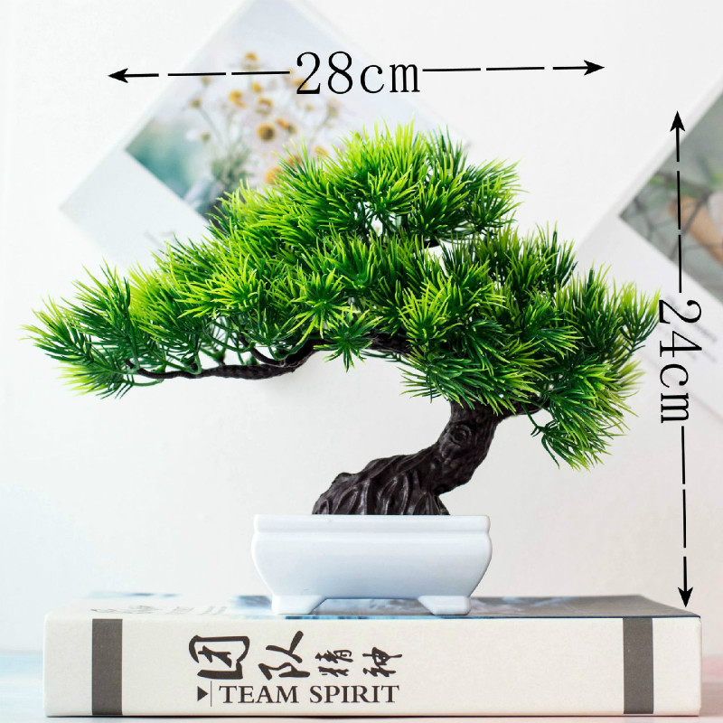 New Green Artificial Plants Bo - огляд і ціна Bonsai Garden Sushi
