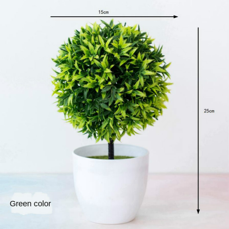 New Green Artificial Plants Bo - огляд і ціна Bonsai Garden Sushi